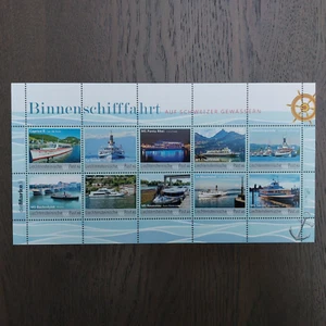 Liechtenstein 2021 Satz personliche Marken Schiffahrt/Schiffe postfrisch - Picture 1 of 1