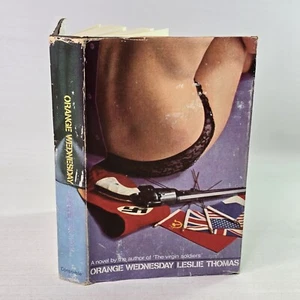 Orange Wednesday by Leslie Thomas 1st Ed Constable 1967 HC Book Historical Drama - Picture 1 of 16