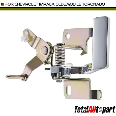 Manija de puerta interior cromada para Buick Chevy delantera izquierda o pasajero/trasera izquierda Foto 1 de 4