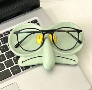 SpongeBob SquarePants SQUIDWARD Eyeglass HOLDER Case Jewelry Tray Cartoon Stand - Picture 1 of 9
