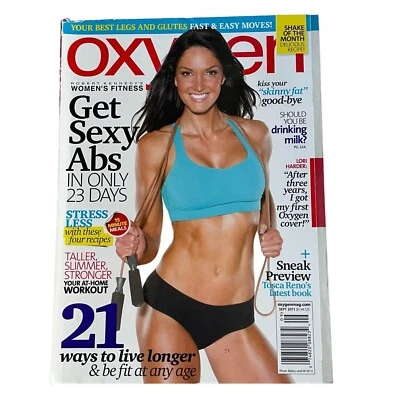Oxygen Fitness Magazine u September 2011 Lori Harder Cover Vol 14 Is 9 No 146 Bo Foto 1 de 4