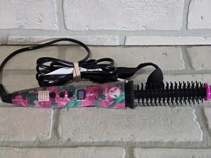Calista Perfecter Pro Heated Round Styling Brush ~Rhododendron~ Tested Working - Picture 1 of 5