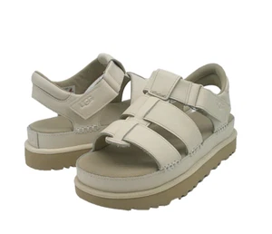 UGG GOLDENSTAR STRAP SANDALO DONNA PELLE GELSOMINO US 6 /UK 4 /EU 37 /JP 23 - Foto 1 di 6