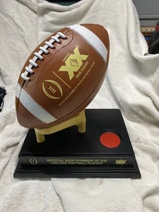Dos Equis Beer Original Size Football On A Tee !! Stand Display Brand New !! - Picture 1 of 8