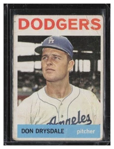 1964 Topps #120 Don Drysdale - Picture 1 of 2