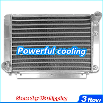 3-Rows Aluminum Radiator for 1958 1959 1960 Ford Thunderbird V8 Engine 5.8L 7.0L Foto 1 de 4