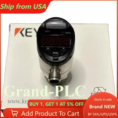 1PC Keyence GP-M400 Pressure Sensor GPM400 In box Brand new Free shipping - Image 1 of 4