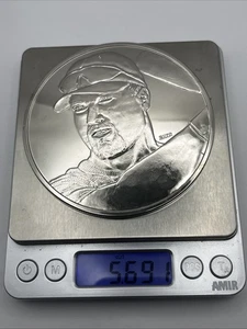 1998 Mark McGwire 70 Home Run medaglia d'argento Highland come nuova 5,69 once .999 argento - Foto 1 di 4