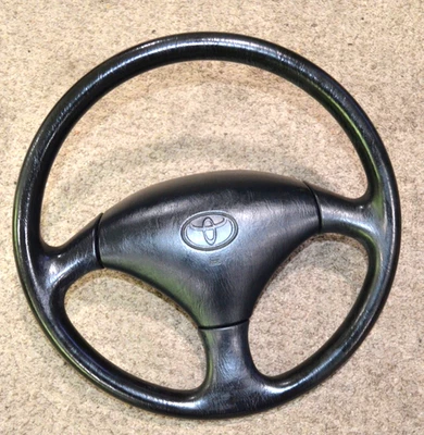1991-1995 TOYOTA PASEO STEERING AUTHENTIC WHEEL HORN PAD READ DESCRIPTION!!!!!!! Foto 1 de 4