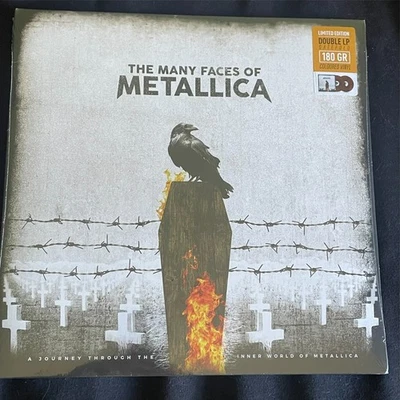 METALLICA: The Many Faces Of... 2LP Rare Coloured 180gm Vinyl New & Sealed - Image 1 of 4