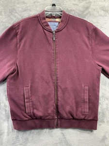 L.L. Bean Bomber Jacket Large Reg 500548 Plaid Lined Traditional Fit Full Zip - Picture 1 of 19