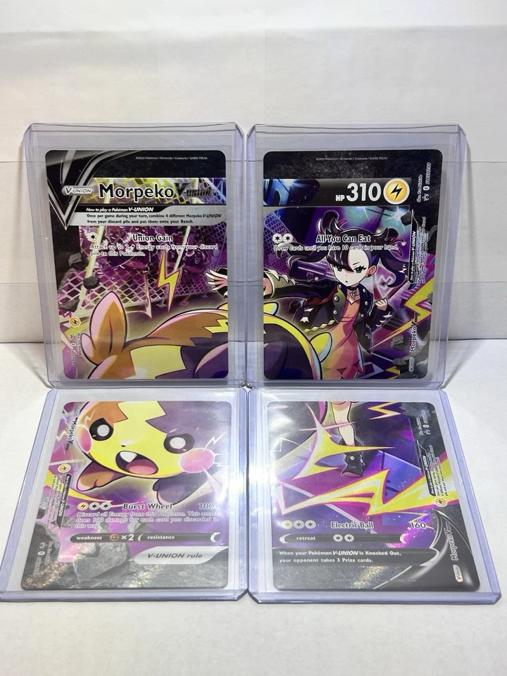 Morpeko V-Union (-290) (Set of 4) SWSH290 SWSH: Sword & Shield Promo Cards Holo - Image 1 of 1
