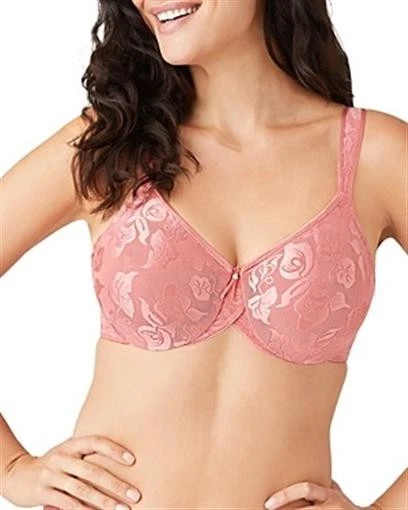 NWT Wacoal 34DD Awareness Faded Rose Pink Underwire Bra 85567 #99657 - Image 1 of 1