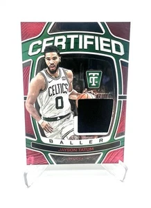 Camiseta deportiva 24/25 totalmente certificada Jayson Tatum roja espejo baller usada en juegos/75 rara - Imagen 1 de 3