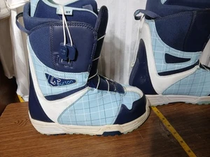 Burton Women’s Blue Mint Snowboard Boots With Liner Size 9 Us, UK7,26 Jpn, EUR41 - Picture 1 of 6
