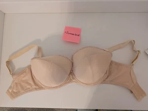 Ewa Michalak 70H/32H Biscuit Pl Padded Plunge Bra - Picture 1 of 3