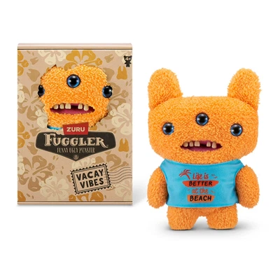 Fuggler Vacay Vibes Reek-O 9" Plush Funny Monster Soft Toy by ZURU - Image 1 of 4