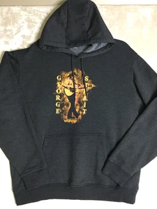 Sudadera con capucha para guitarra Wrangler George Strait para hombre talla grande gris oscuro logotipo - Imagen 1 de 9