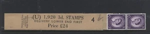 1958 3d VIOLET MULTIPLE CROWNS WMK COIL-LEADER. SG 575 - Picture 1 of 1