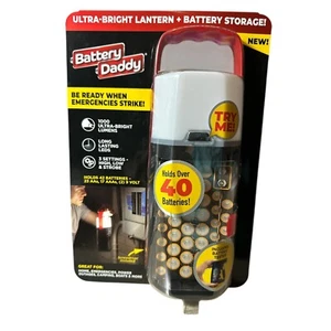 Batteria Papà Lanterna Stoccaggio Batteria 1000 Lumen LED Lanterna Tester Cacciavite - Foto 1 di 2
