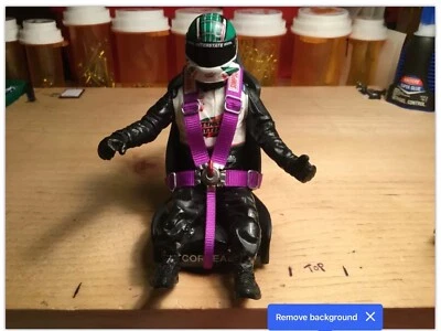 WSRC 1/10 Scale Rc Racing Seatbelt Purple,Crawler,DriftCar,DragCar,Axial Wraith - Image 1 of 4