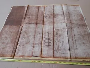 copia cartacea disegno tecnico auto da corsa, forse è una Fiat - Foto 1 di 8
