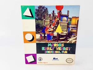 Mario’s Early Years! Diversión preescolar, IBM MS-DOS Big Box PC Juego 1993, GR8, Raro - Imagen 1 de 11