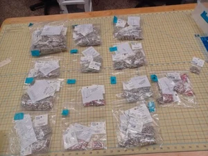 Vintage New Sew On "over 9000" Swarovski Rhinestones various sizes and styles - Picture 1 of 6