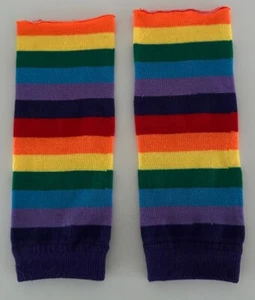 Regenbogen Stulpen Bunt Baumwolle Einhorn - Bild 1 von 3