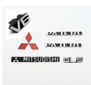 Metal PAJERO LOGO SET For Tamiya CC01 Pajero - Picture 1 of 6