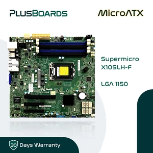 New Supermicro X10SLH-F LGA 1150 MicroATX DDR3 i3v4 Bulk Motherboard - Picture 1 of 12