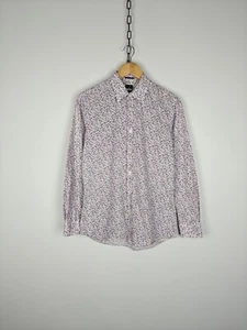 Paul Smith Shirt Tailored Fit Floral Collared size 15/38 - Picture 1 of 9