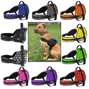 Dog Harness No Pull Pet Padded Adjustable Soft Breathable Washable Chest Vest
