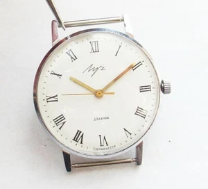 RELOJ DE HOMBRE DE COLECCIÓN SOVIET LUCH (POLJOT DE LUX) ULTRA DELGADO SERVIDO - Imagen 1 de 12