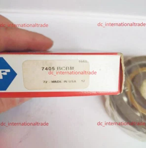 NEW SKF 7405 BCBM single row angular contact ball bearing 1PCS #DW - Picture 1 of 2