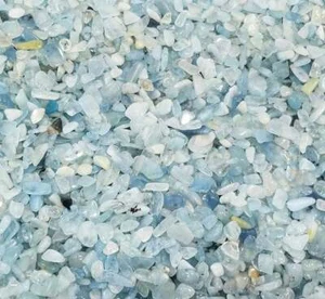 Aquamarine Gemstone Chips Nuggets No Hole Undrilled For Bottle Jewelry Gem Med - Bild 1 von 12