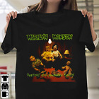 T-shirt Marilyn Manson American Family noir S-4XL EE979