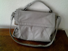 Paul@ Joe Sister women's  pebbled leather Satchel handbag top handle Grey