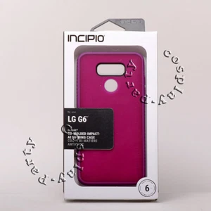 Incipio Octane Co-Molded Shock Absorbing Snap Case For LG G6 Raspberry Red - Picture 1 of 5