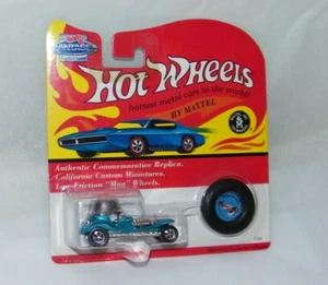 Vintage Collection 1993 Hot Wheels Redline Blue Metalflake Red Baron Sealed NEU - Bild 1 von 5