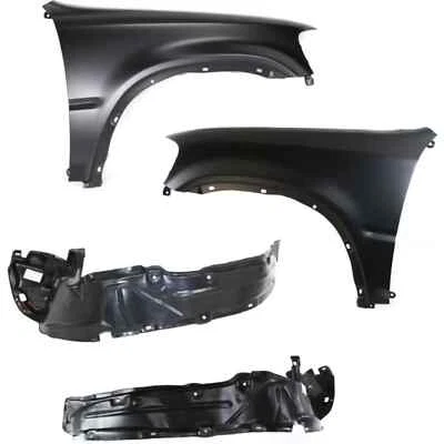 New Front Fender Left and Right Side Kit For 1997-2001 Honda CR-V 4pc - Imagem 1 de 4