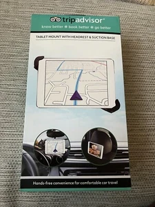 Trip Advisor Tablet Mount with Headrest and & Suction Base - Picture 1 of 2