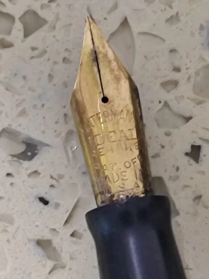 Pluma Estilográfica Waterman Ideal Nº 7 1935 con Colector Waterman Ideal 14ct Nuevo en Caja Parte Foto 1 de 4