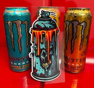 1 x Monster Sticker + 3 x Monster Dose Inkl.Pfand - Bild 1 von 1