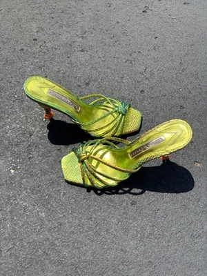 Sophia Webster Flo 火烈鸟 40 毫米穆勒鞋 — 第 1/4 张图片