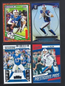 NFL Football lot Josh Allen Buffalo Bills all diff. cards ID 071225 - Picture 1 of 2