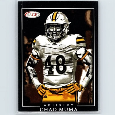 2022 SAGE Artistry - Chad Muma #8 (RC) - Image 1 of 2