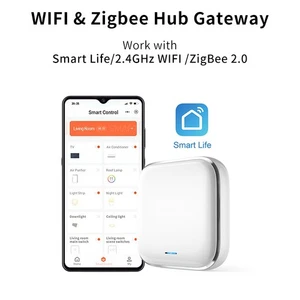 Smart Home Hub Smart Multimodale Gateway Wifi Mesh Zigbee Mini Modalità Smart - Foto 1 di 12