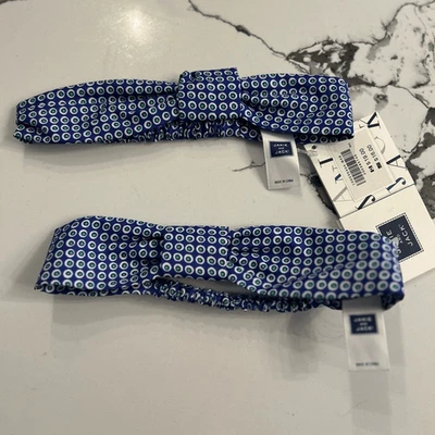 Janie and Jack Diadema Estampado Azul y Verde Nuevo Con Etiquetas Foto 1 de 2