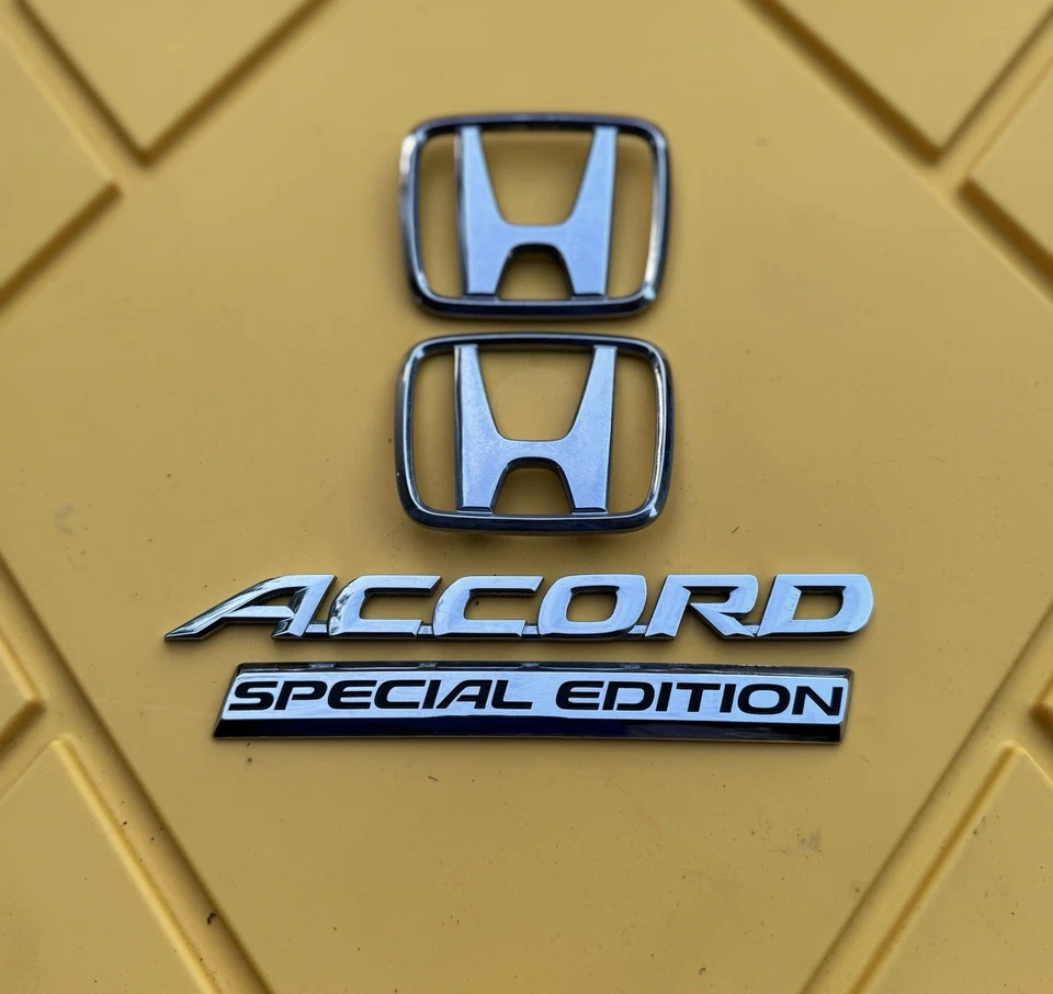 1998-2002 OEM dianteiro e traseiro Honda Accord edição especial emblema de porta-malas - Imagem 1 de 1